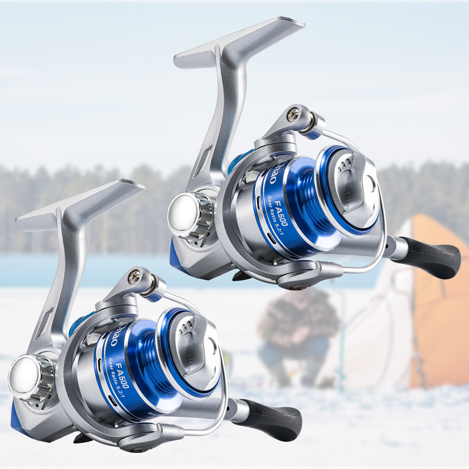Ice Fishing Line - Carretes de Pesca en Hielo Goture,