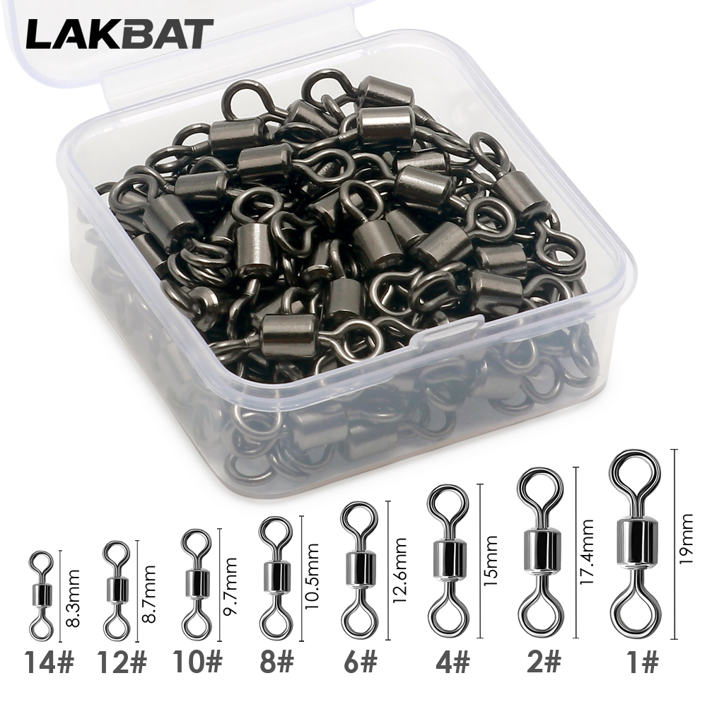 100 unidades de conectores gir - Fishing Line Box reseña y precio
