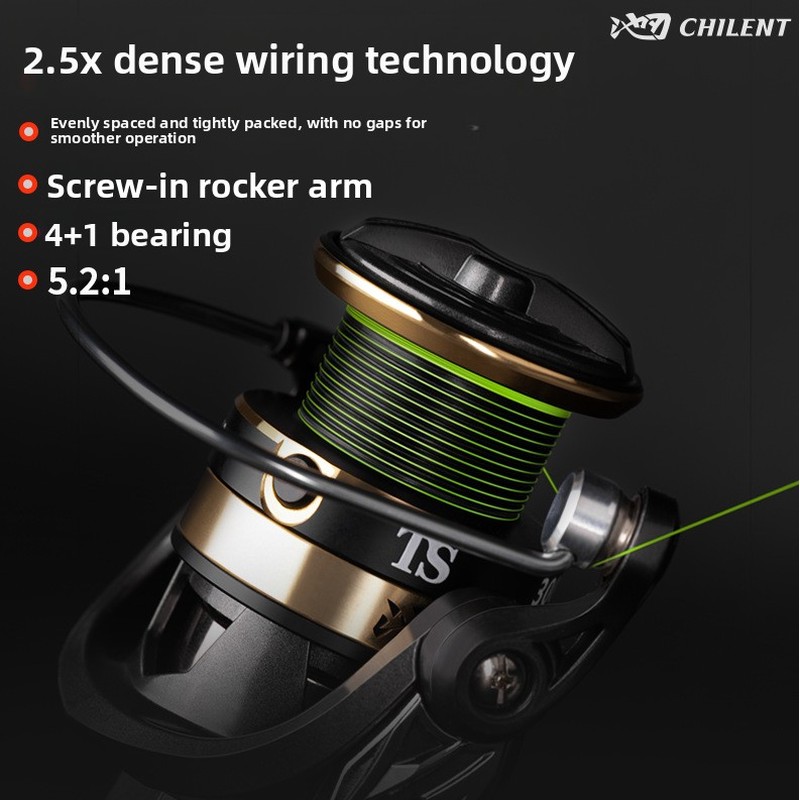 Carretes de pesca de vanguardi - Ice Fishing Line reseña y precio