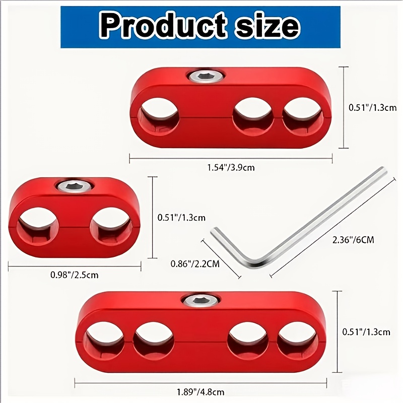 12 Uds. Clips de Cable de bují - Tippet Line reseña y precio