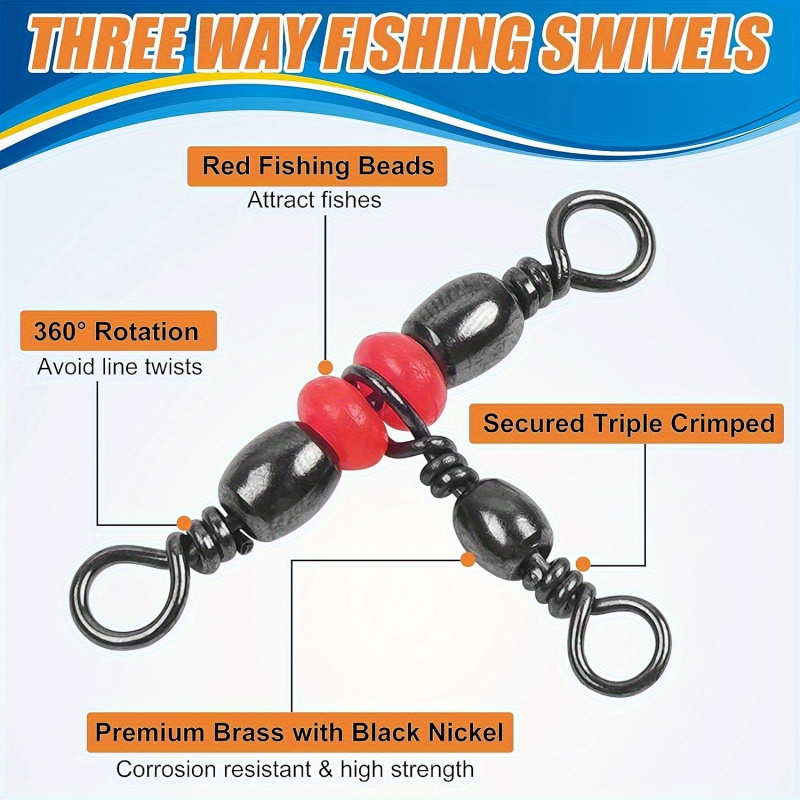 Eslabones Giratorios de Pesca  - Monofilament Line reseña y precio