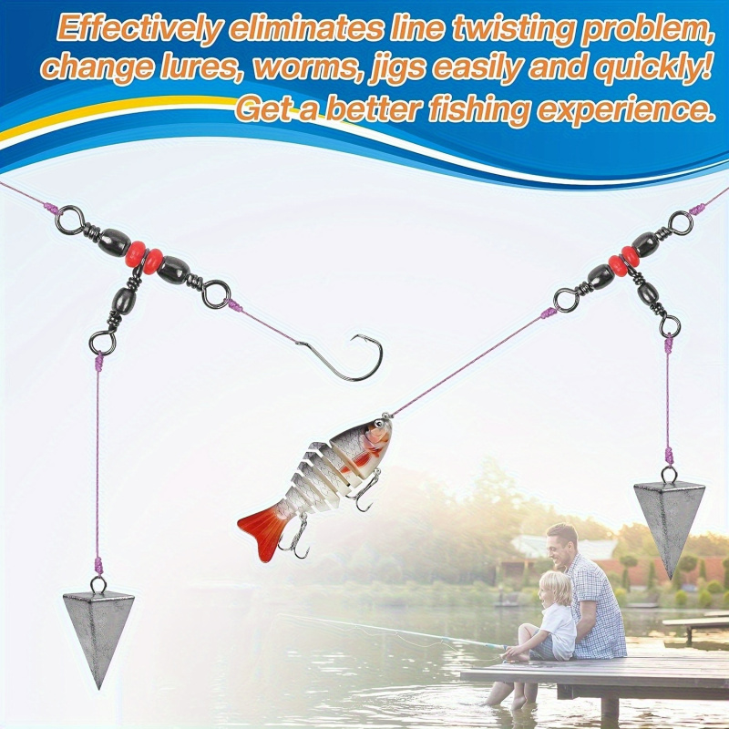 Eslabones Giratorios de Pesca  - Monofilament Line reseña y precio